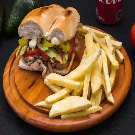 Lomo Con Papas Fritas