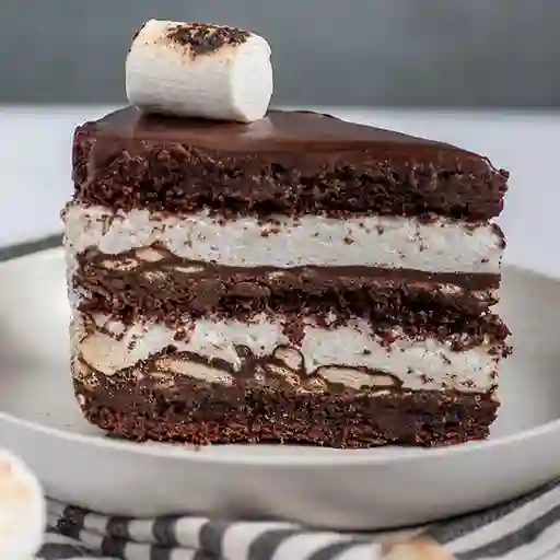 Trozo Torta Smores