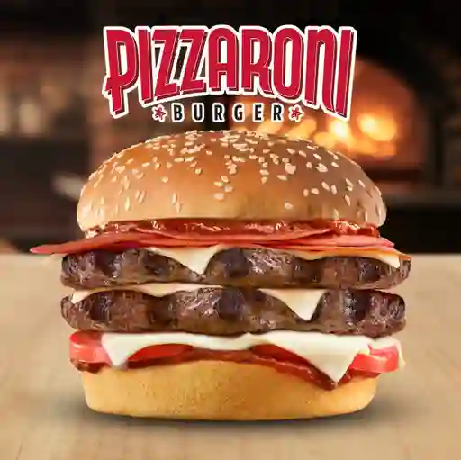 Pizzaroni Double Burger