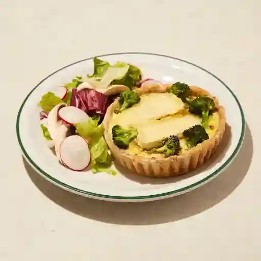 Quiche De Brocoli-brie