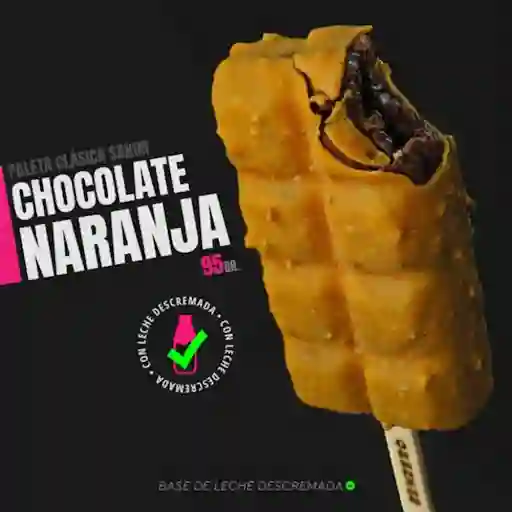 Paleta Helada - Chocolate Naranja