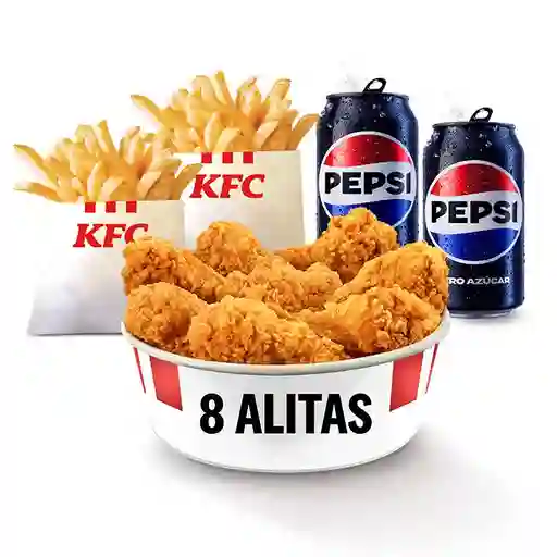 Chicken Share 8 Alitas Combo