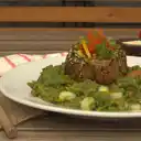 Atún Fresco En Quinoto Al Pesto
