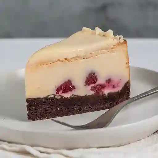 Trozo Cheesecake White Raspberry