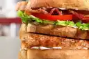 Chicken Club Sandwich + Fries
