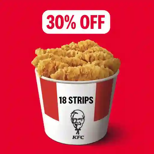 Bucket 18 Strips 30%