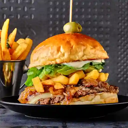 D´gang Burger + Papas