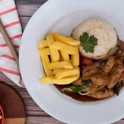 2 Pollo Saltado - Imbatible