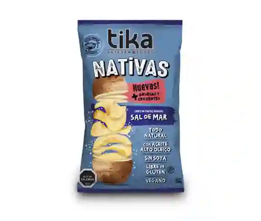 Papas Nativas Sal De Mar Tika, 150 G