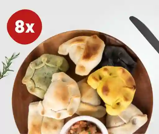 8 Empanaditas Escoge Tu Mix Preferido