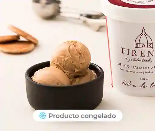 Gelato Artesanal Dulce De Leche Firenze, 500 Ml