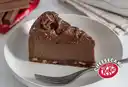 Trozo Cheesecake Hecho Con Kitkat®