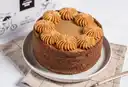 Torta Brownie Manjar Blanco Y Frambuesa