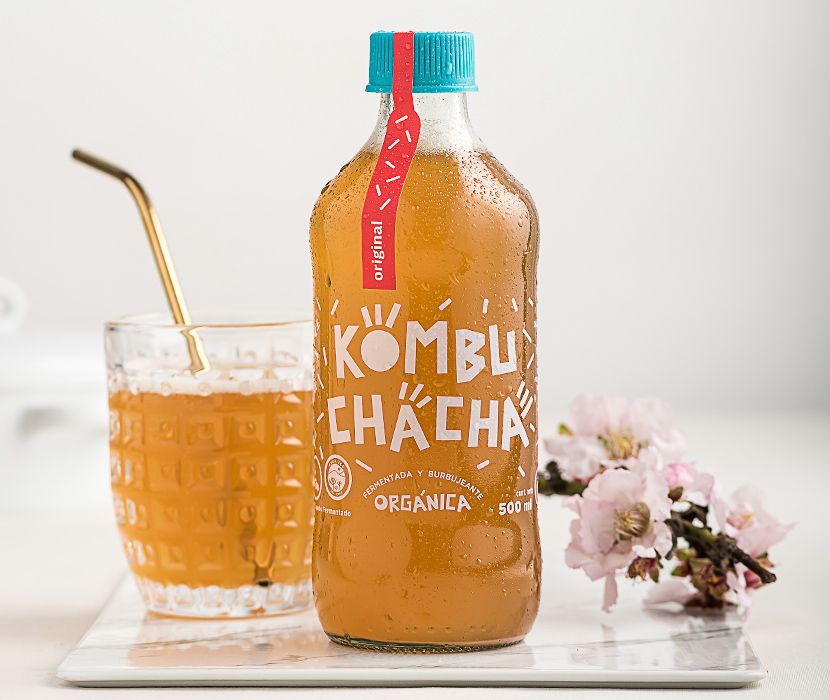 Kombucha Original (canela) Kombuchacha, 500 Ml