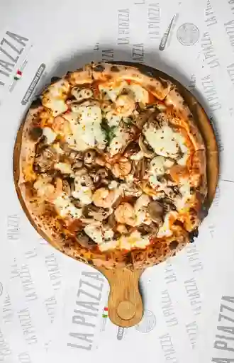 Gamberi E Funghi Pizza 