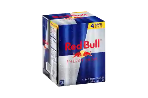  Four Pack Red Bull 