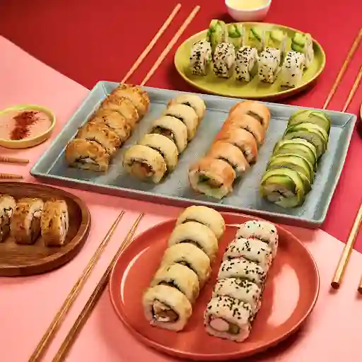 Mix Premium(86 Piezas)+ 2 Bebida 1,5 Lts