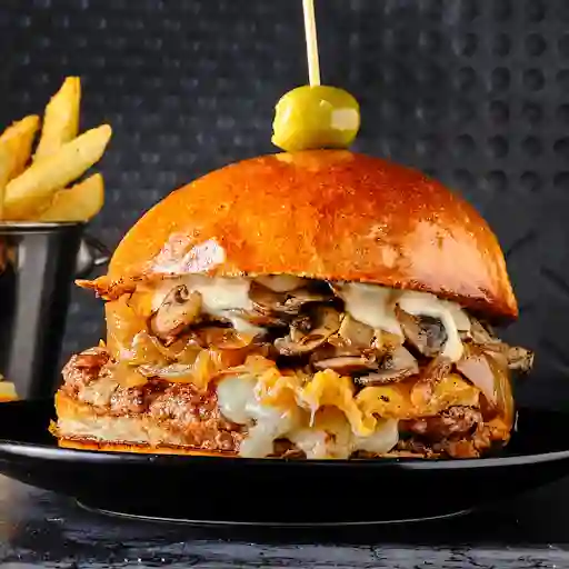 Fungi Provolone + Papas 
