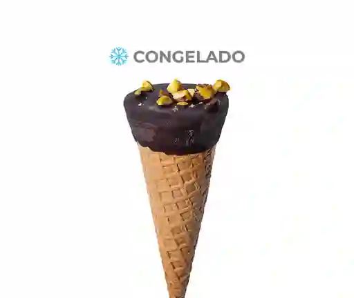 Cono Relleno De Helado De Pistacho, 140ml, Prika