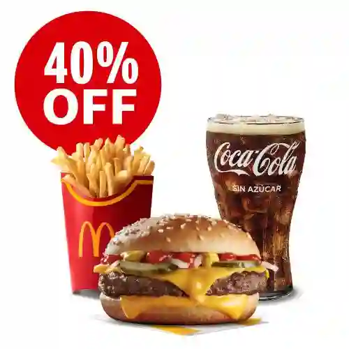 Mccombo Cuarto De Libra Con Queso Grande Banco Estado