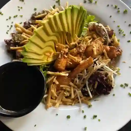 Ensalada Pollo Teriyaki