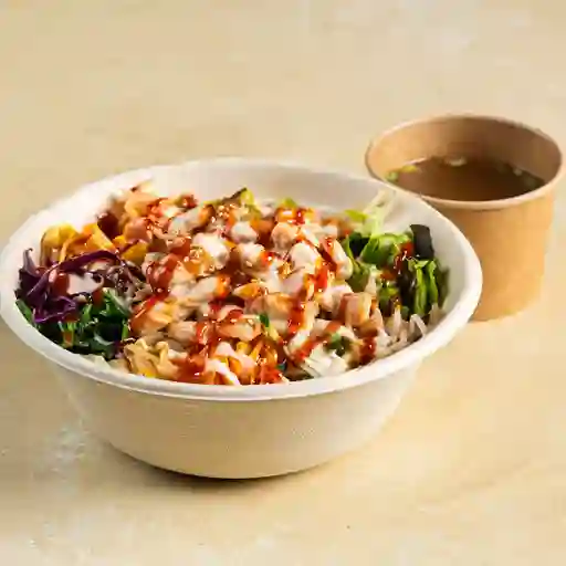 Bibimpop Bowl Combo Con Sopa