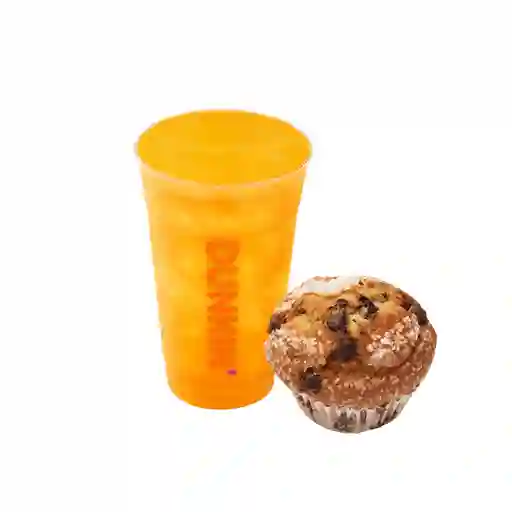 Jugo M + Muffin.