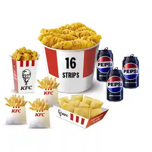 Bucket 16 Strips Combo