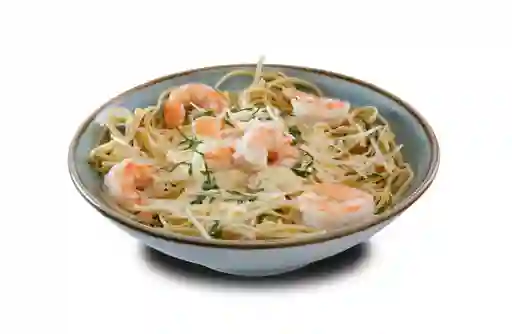 Spaghetti Crema De Camarón