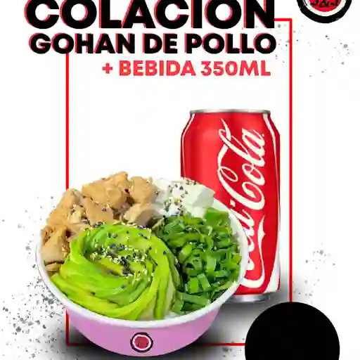 Cg Colación Gohan Pollo + Bebida