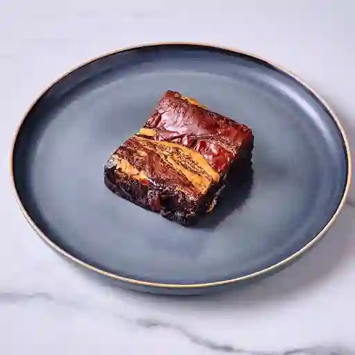 Peanut Butter Brownie To Go