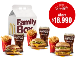 1 Mccombo Big Mac + 1 Mccombo 1/4 De Libra + 1 Mccombo Mcnifica