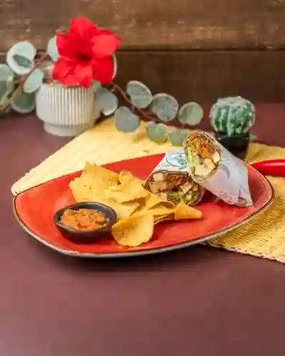 Veggie Tofu Burrito