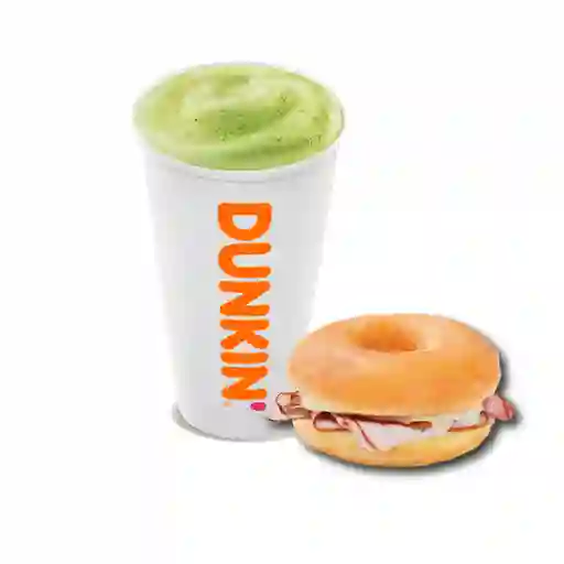 Matcha Latte L + Donwich
