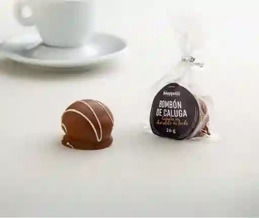 Bombón De Caluga Bañado Con Chocolate De Leche, Bonappetit Dulcería, 26 G