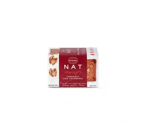 Crostini Cranberry Y Nuez Nat, 80 Gr