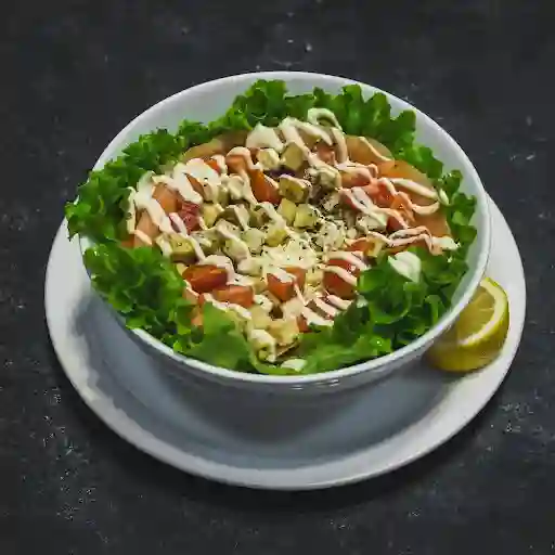 Ensalada Cesar De Salmon