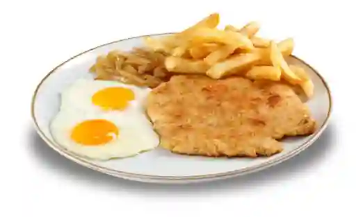 Milanesa De Pollo A Lo Pobre