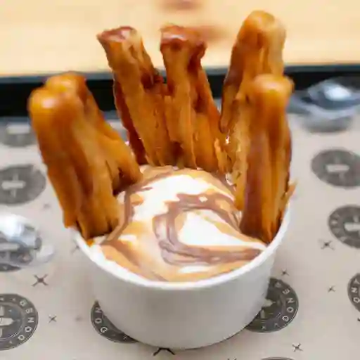 Churros Con Helado