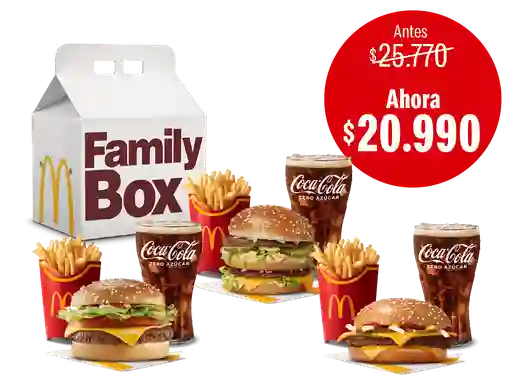 1 Mccombo Big Mac + 1 Mccombo Cuarto + 1 Mccombo Mcnifica