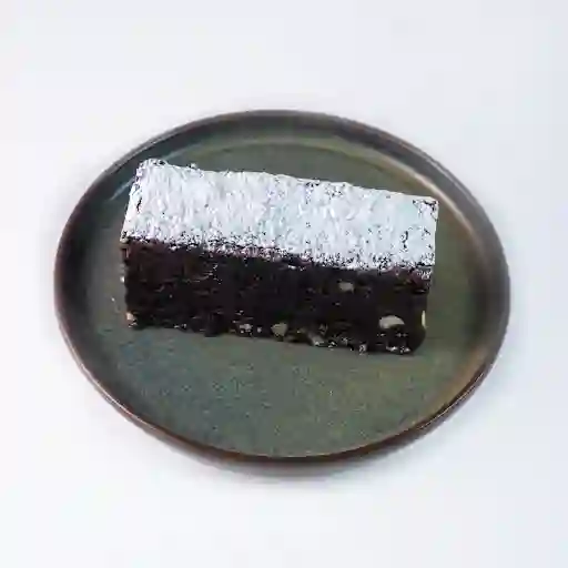 Brownie Húmedo Con Almendras