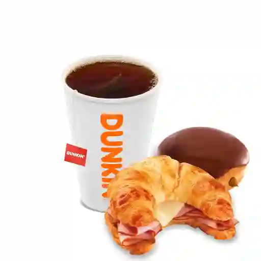 Té M + Sándwich + Donut.