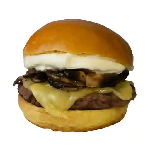 Hamburguesa Queso Champiñon