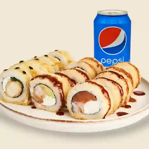 Combo 8 (15 Piezas) + Bebida Lata