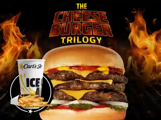 Combo Triple Big Cheeseburger Big Angus