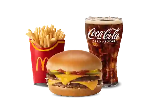 Mccombo Grande Doble Hamburguesa Con Queso