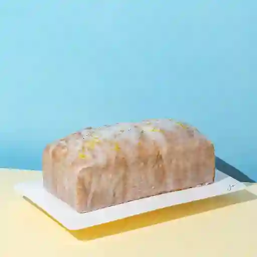 Queque Vegano De Limón-amapola