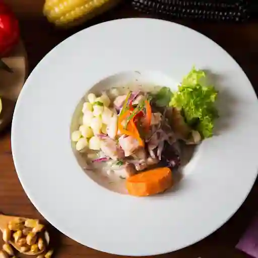 Cebiche Mixto (pescado Y Mariscos)