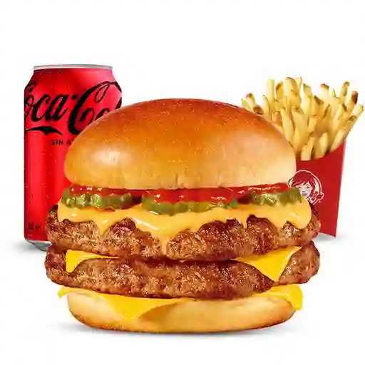 Combo Cheddar Melt Doble