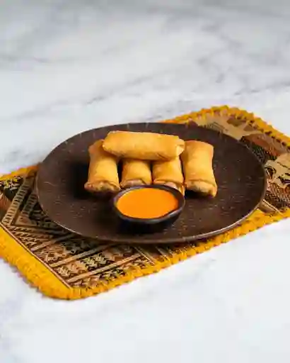 Lomo Saltado Spring Rolls